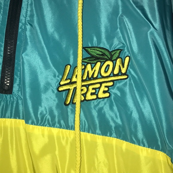 Lemontree quarterzip hooded windbreaker - Picture 2 of 4